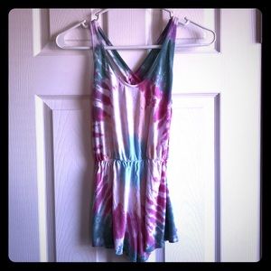 Urban Outfitters Tie-dye romper